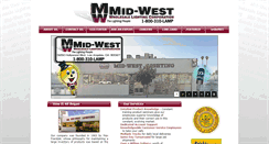 Desktop Screenshot of midwestlighting.com